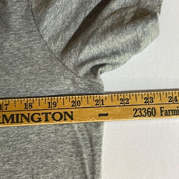 Life is Good Tee T-Shirt Mens Medium "Sunday Funday" Football‎ Short Sleeve Gray - Picture 6 of 7